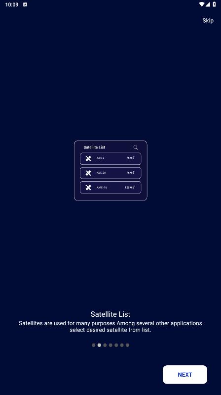 SatFinderlite衛(wèi)星探測器應(yīng)用