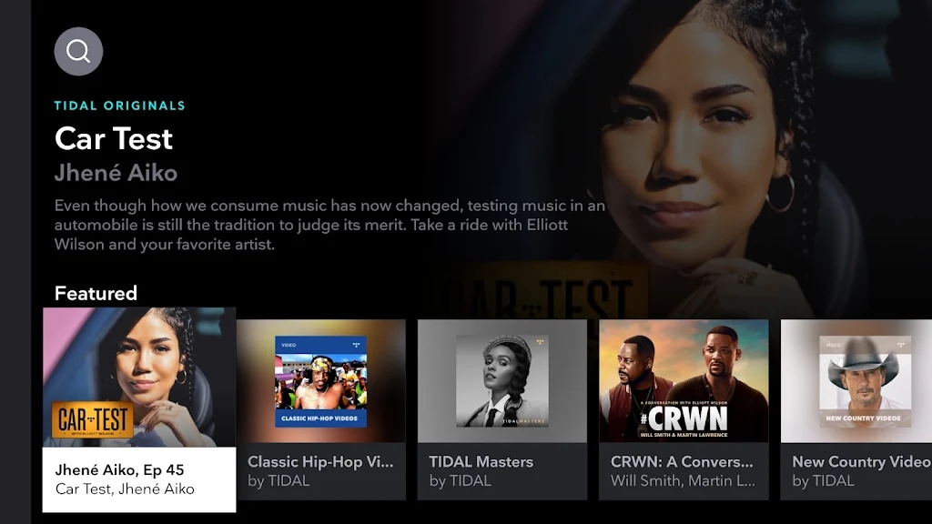 TIDAL音樂App Android版