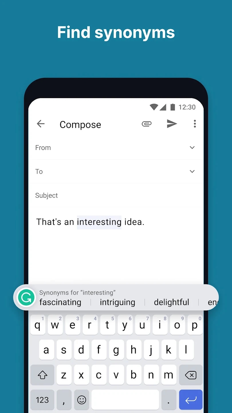 Grammarly官方輸入法應(yīng)用程序