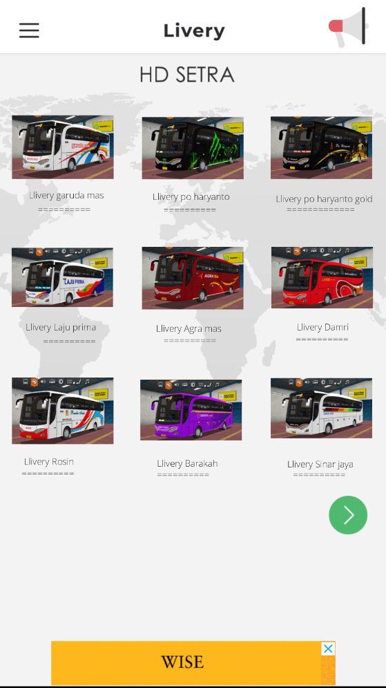 印尼巴士皮膚圖片官方版應(yīng)用 Livery Bus Indonesia