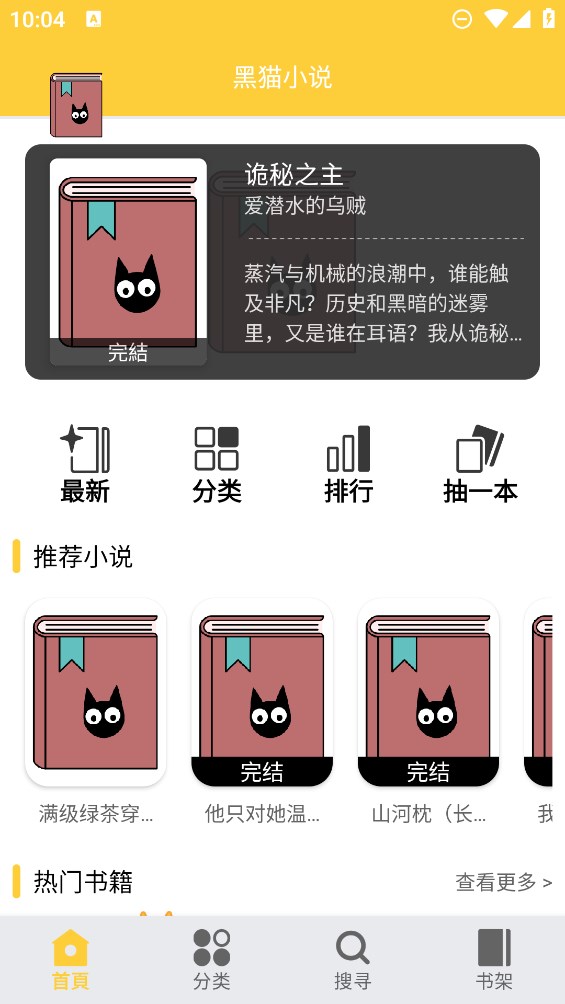 《黑貓小說(shuō)簡(jiǎn)版》