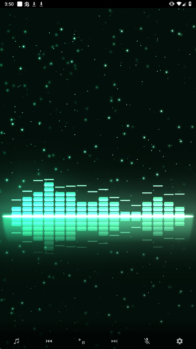 音頻發(fā)光音樂(lè)壁紙