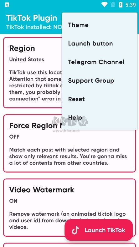 TikTok 區(qū)域切換插件 v2.8.0