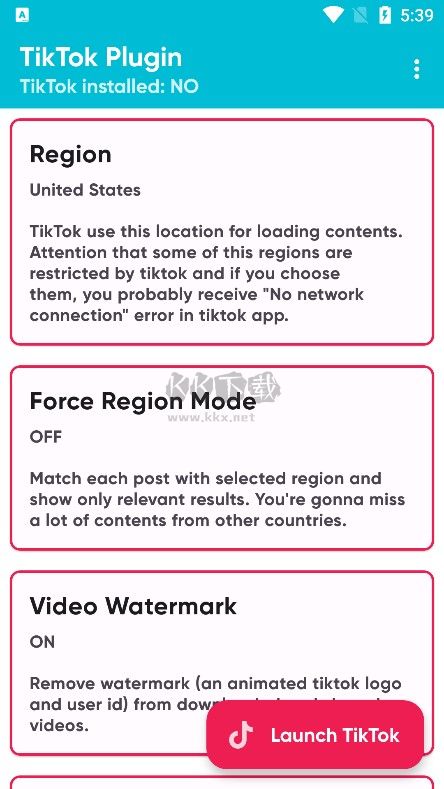 TikTok 區(qū)域切換插件 v2.8.0