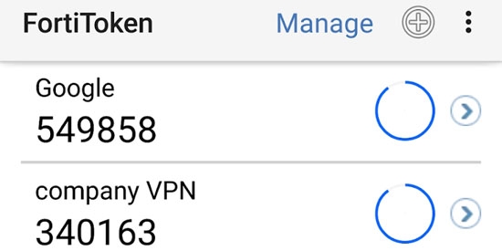 FortiToken Mobile安卓版