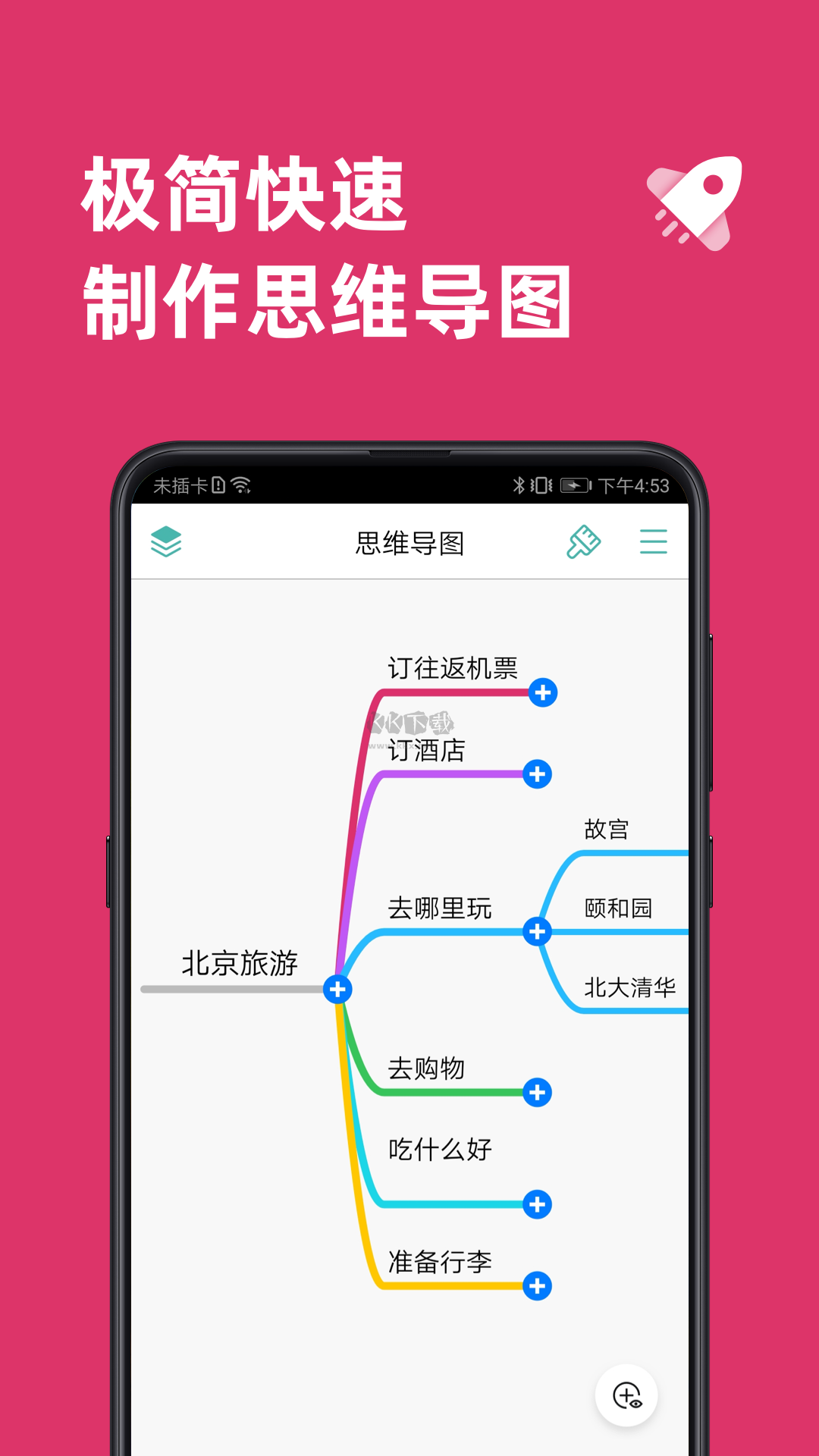 思維導(dǎo)圖（Mind Line）免費(fèi)版