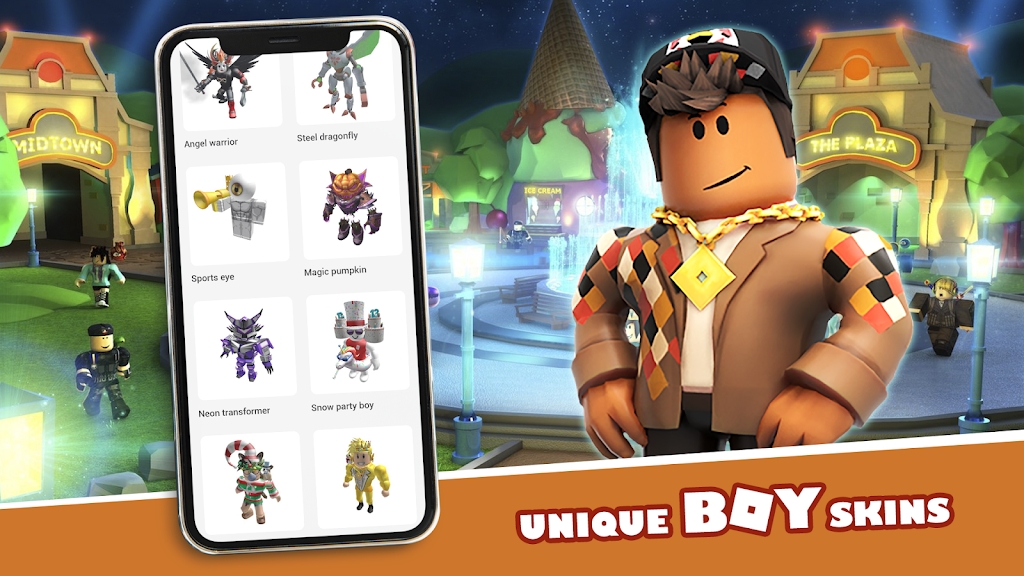 官方版羅布樂思皮膚工具應用 Skins for Roblox