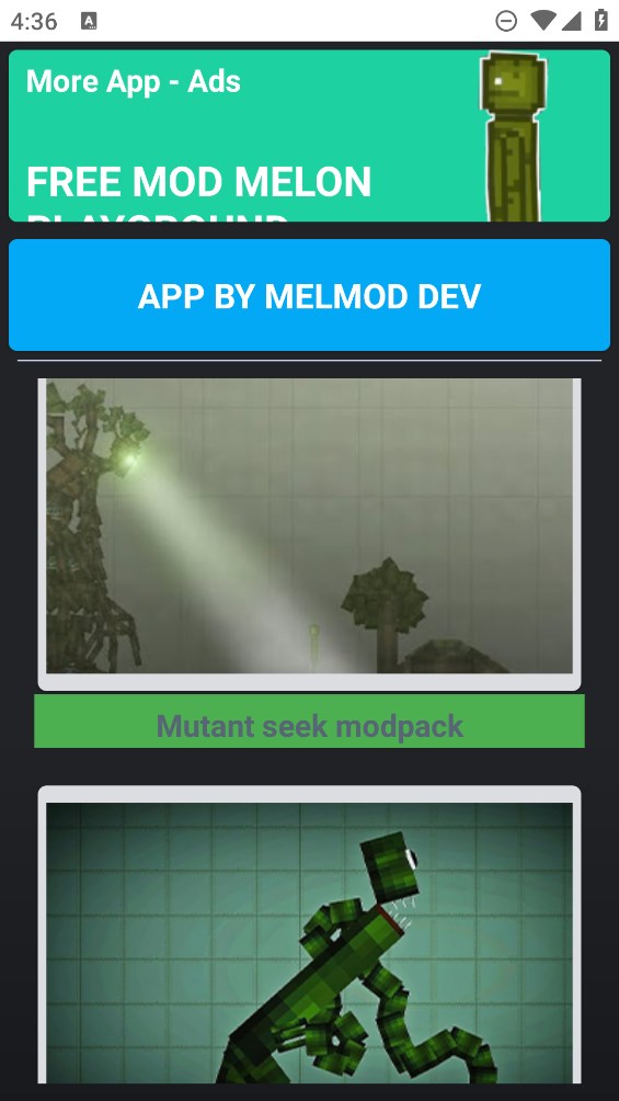 甜瓜游樂場變異體Mod官方版應(yīng)用