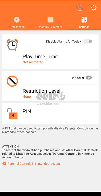 任天堂家長控制APP安卓版本 v1.20.0