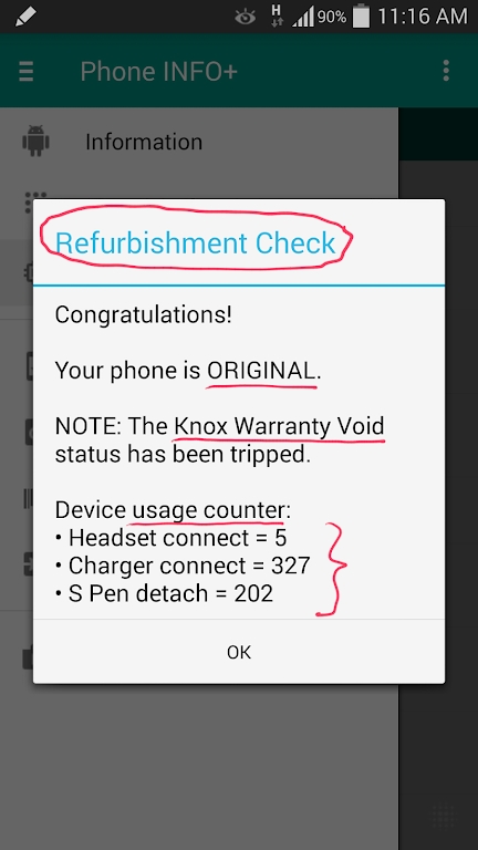 三星手機檢測工具 Phone INFO