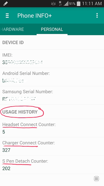 三星手機檢測工具 Phone INFO