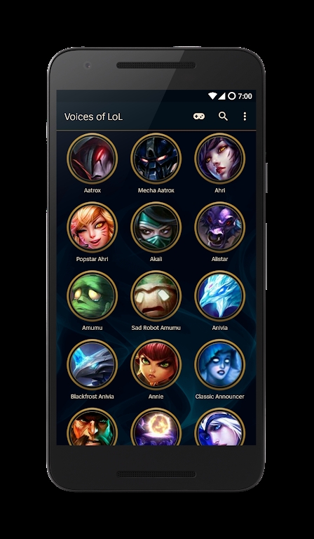 《英雄聯(lián)盟官方語音應(yīng)用Voices of LoL》