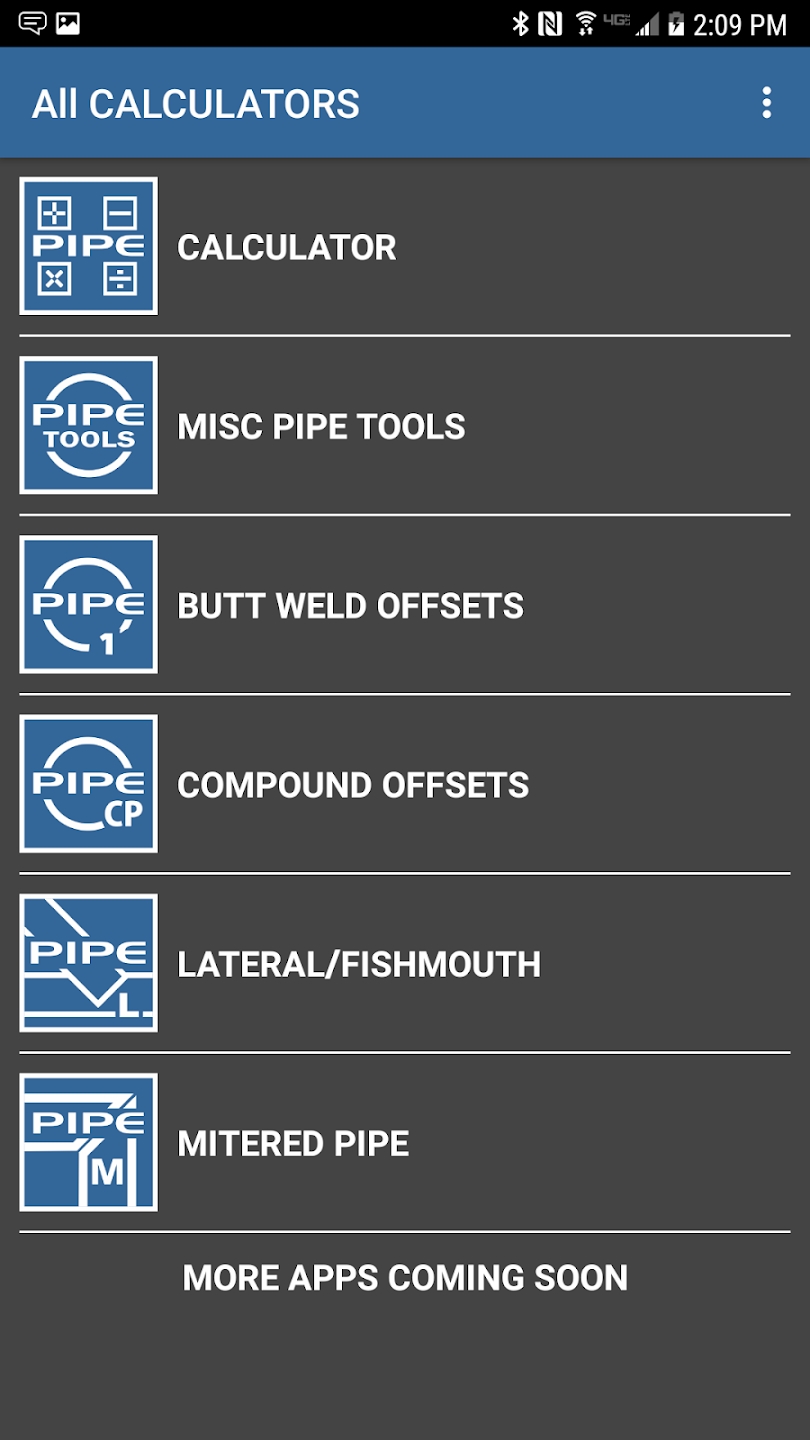 PipeTools：管工專用手機(jī)應(yīng)用程序