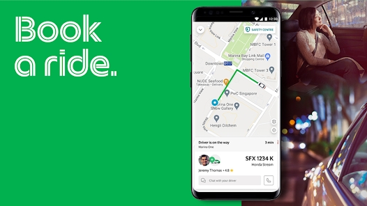最新版本的Grab Taxi