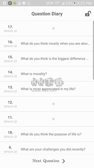 問題日記應(yīng)用 版本 1.8.8