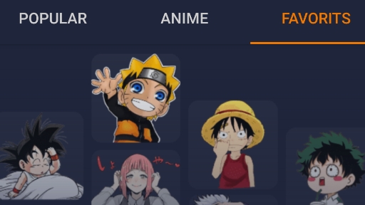 動漫貼紙大全圖片app官方版Top Anime Stickers