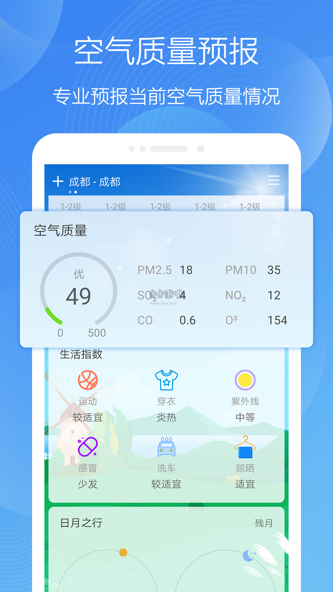 極簡天氣app