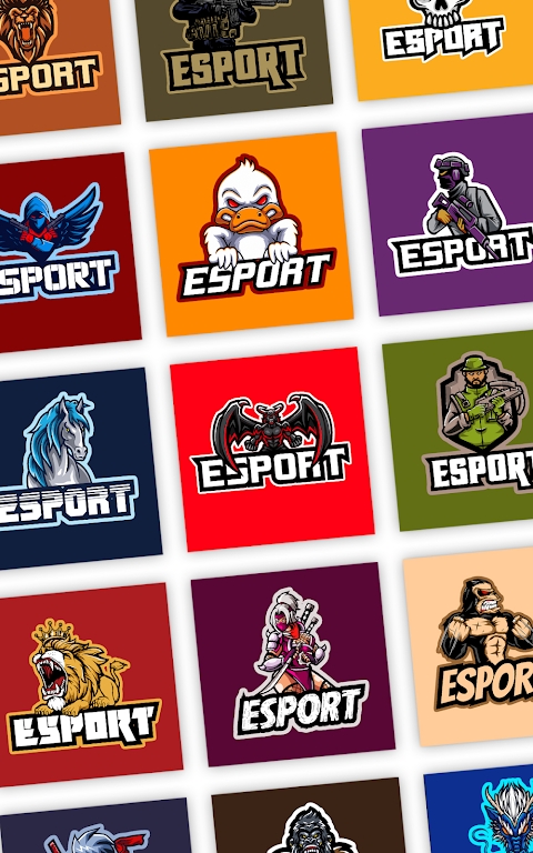 官方版電競(jìng)游戲Logo制作App Esport Logo