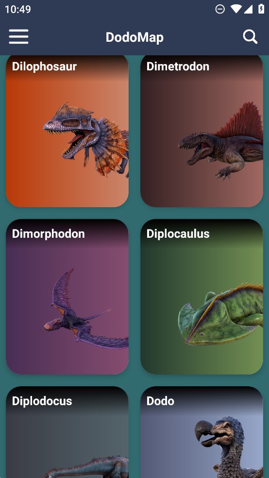 方舟生存進(jìn)化生物指南官方版DodoMap