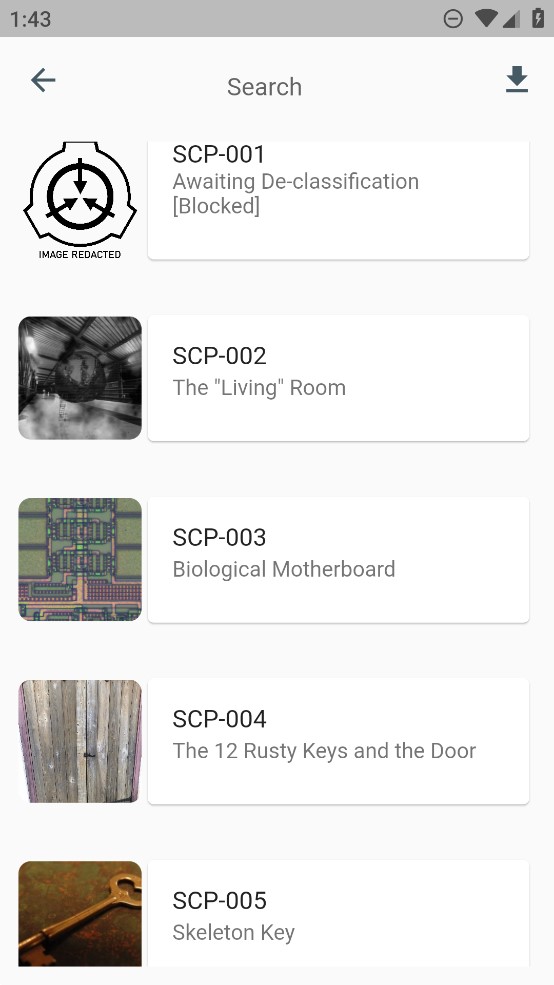 SCP百科工具官方版 - SCP詞典