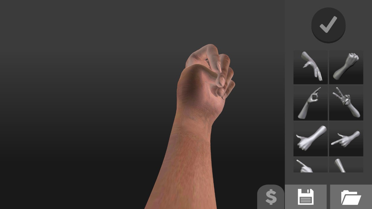 手勢模擬軟件官方版 com.JindoBlu.HandDraw3DFREE