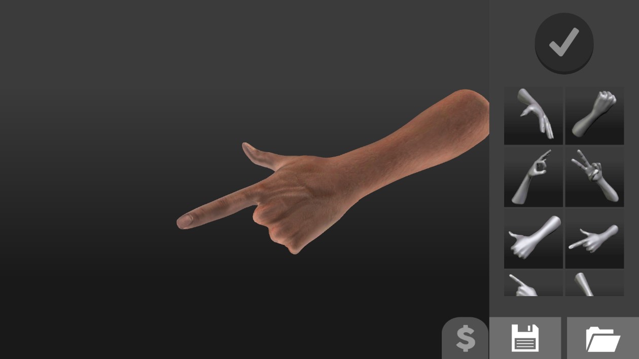 手勢模擬軟件官方版 com.JindoBlu.HandDraw3DFREE