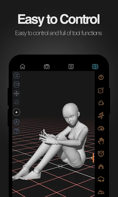Pofi Create：3D繪畫參考工具