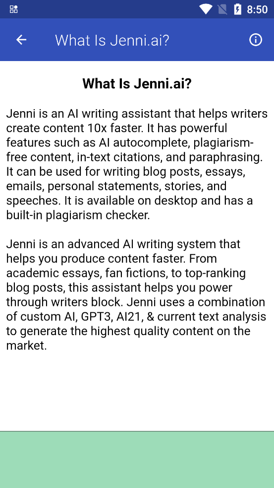 Jenni AI寫作助手官方指南