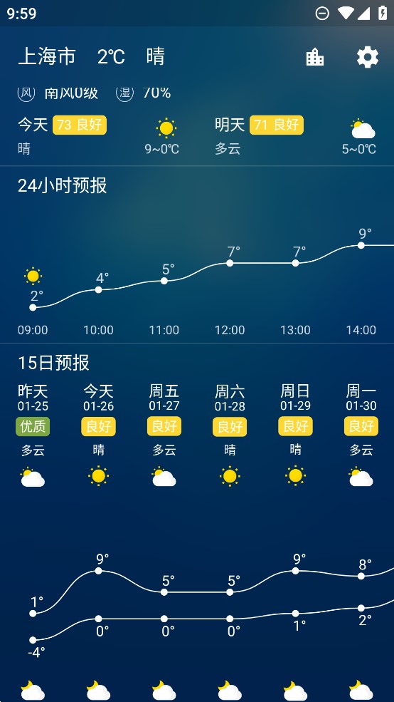 實(shí)時(shí)天氣預(yù)報(bào)查詢官方應(yīng)用