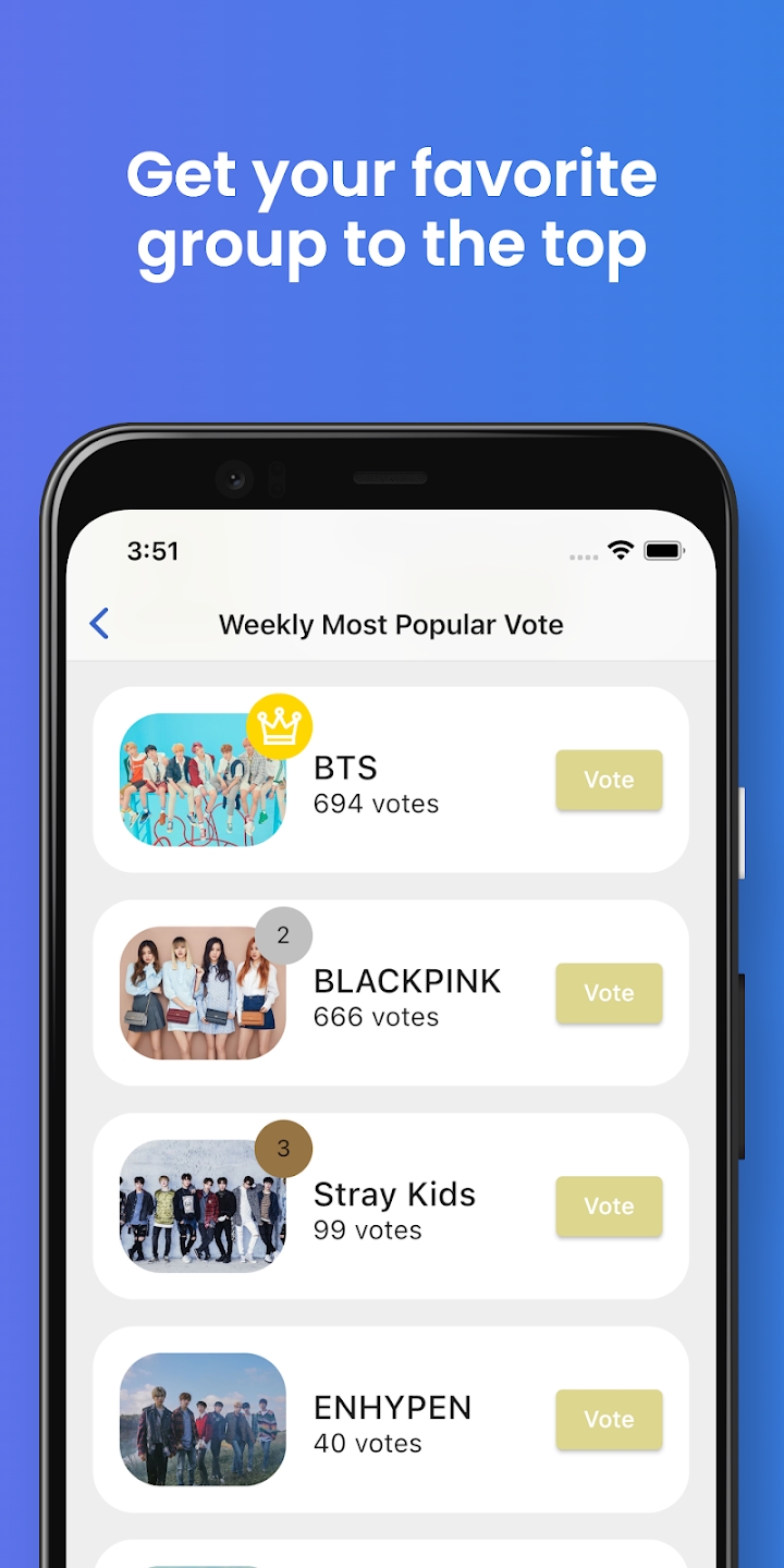 最新版K-Pop粉絲應用程序