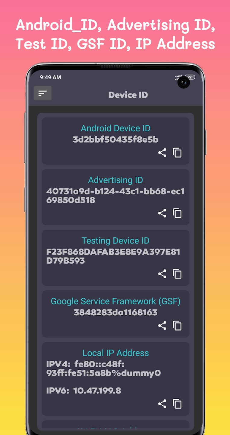 Device ID for Android