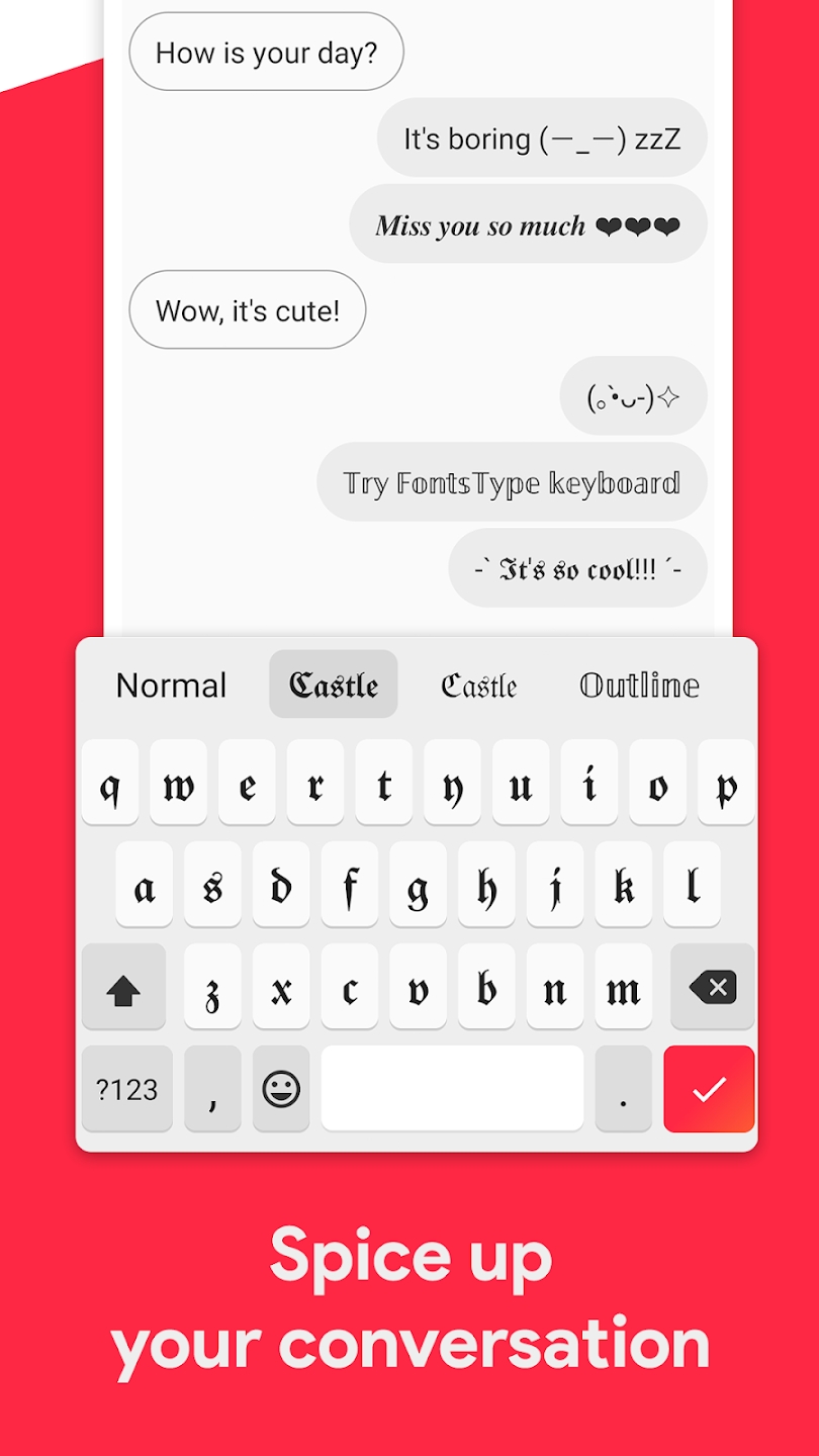 FontsType字體鍵盤最新版本