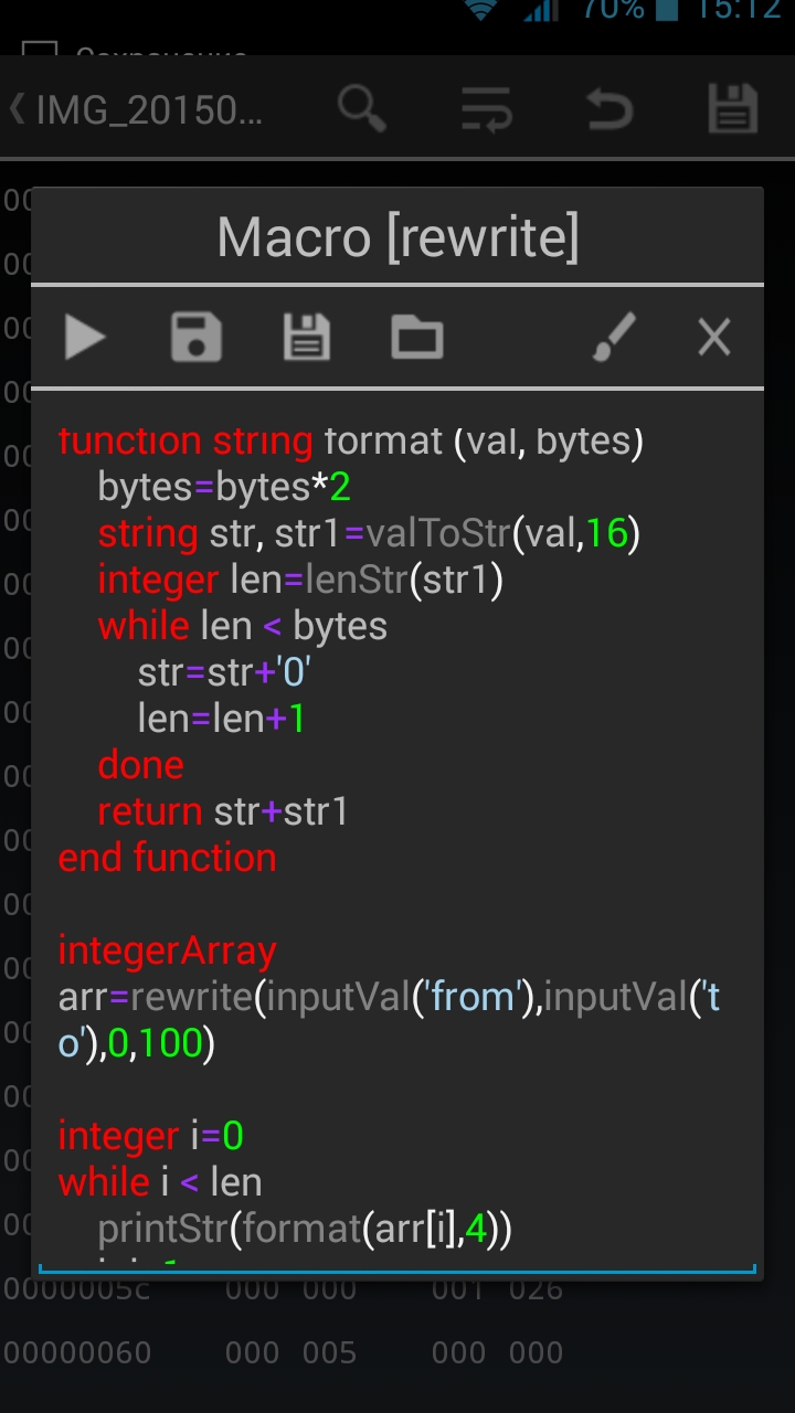HEX Editor for Android