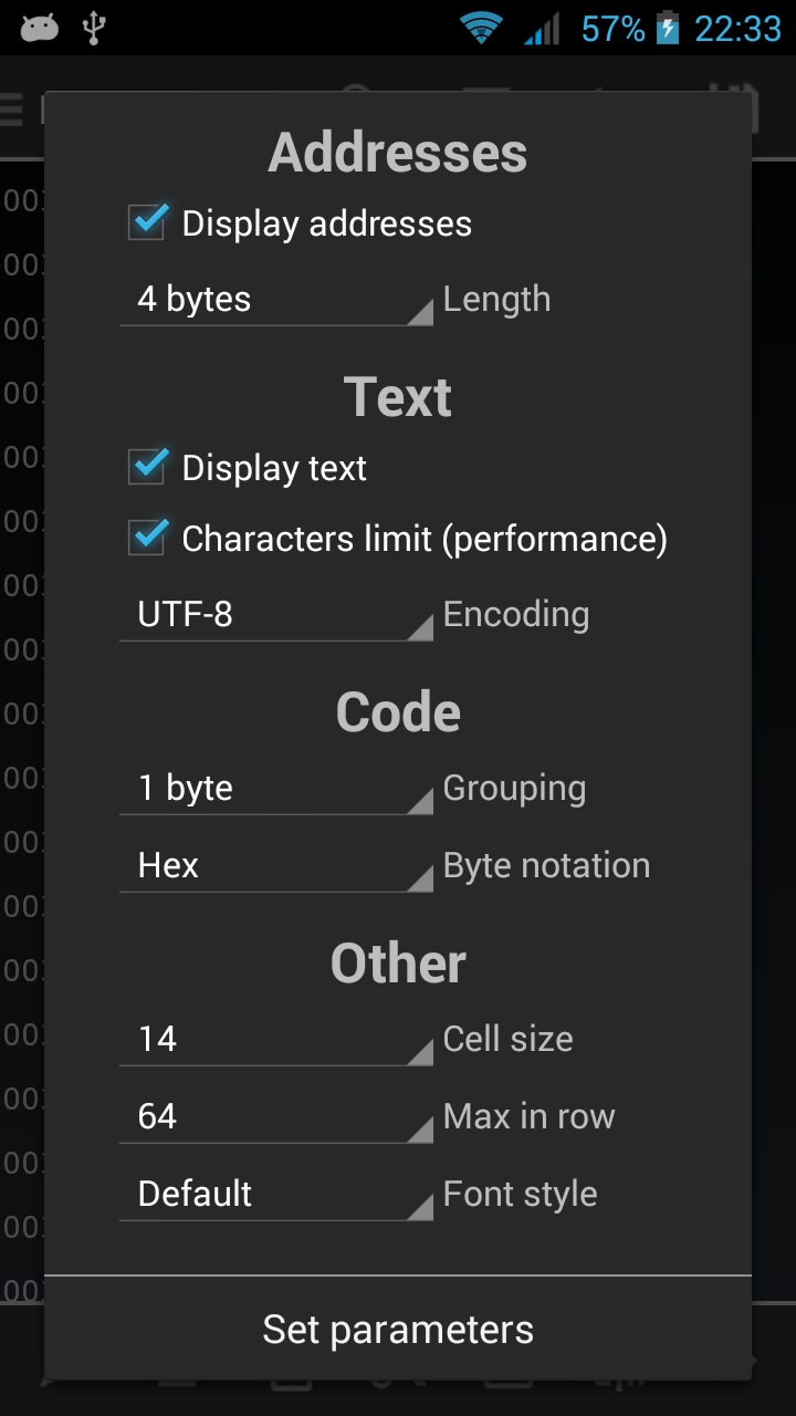 HEX Editor for Android