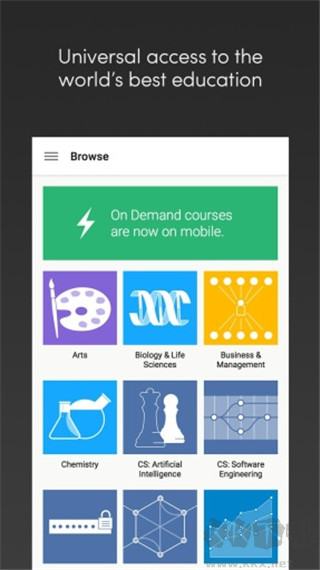 Coursera Android官網版 v5.8.1 中文版