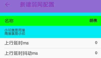 胡桃弱網(wǎng)10.0參數(shù)