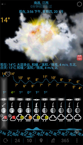 eweatherHD年度降水量