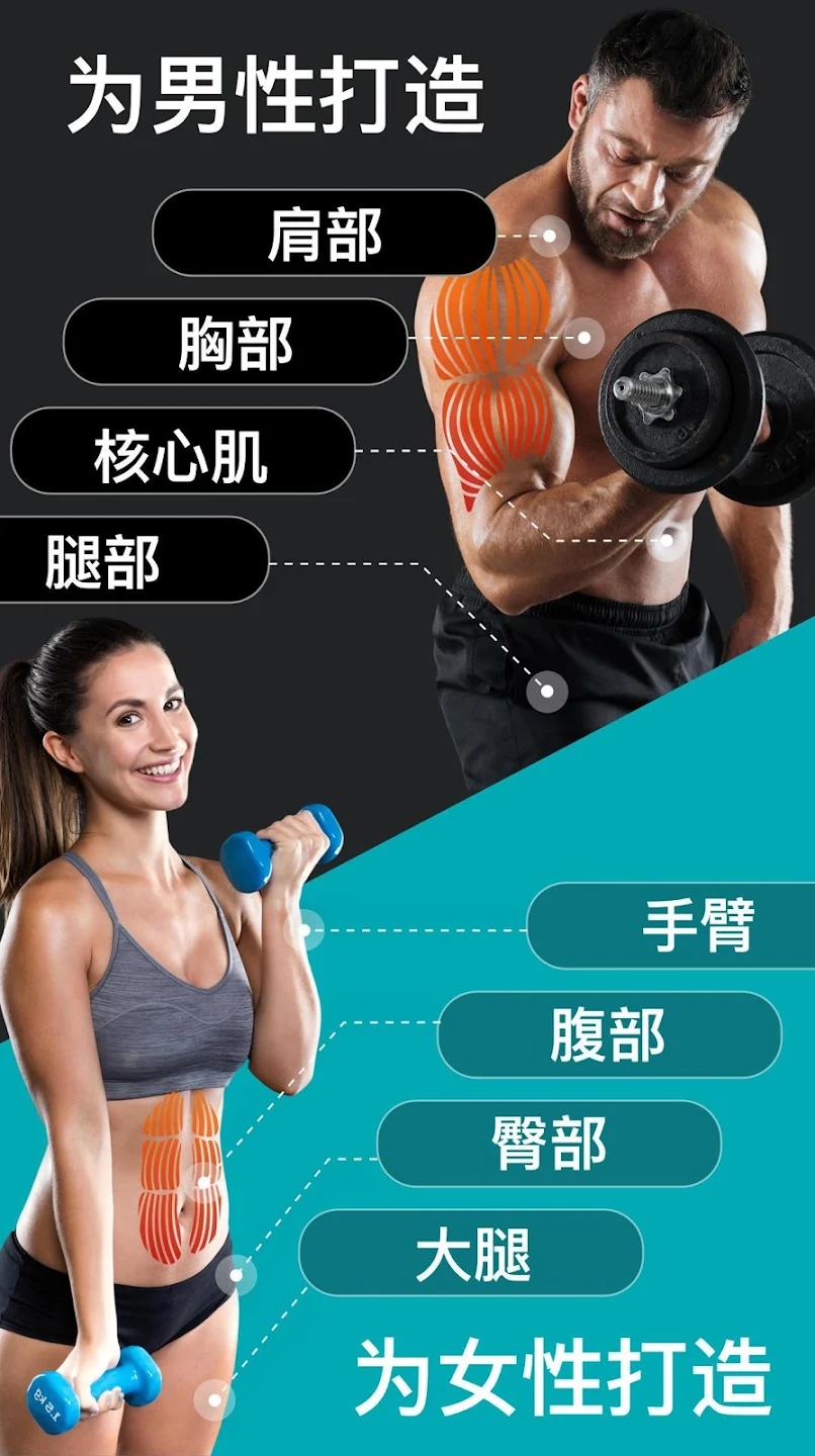 啞鈴家庭鍛煉官方版