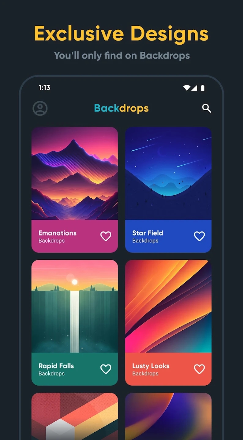 Backdrops壁紙新版本