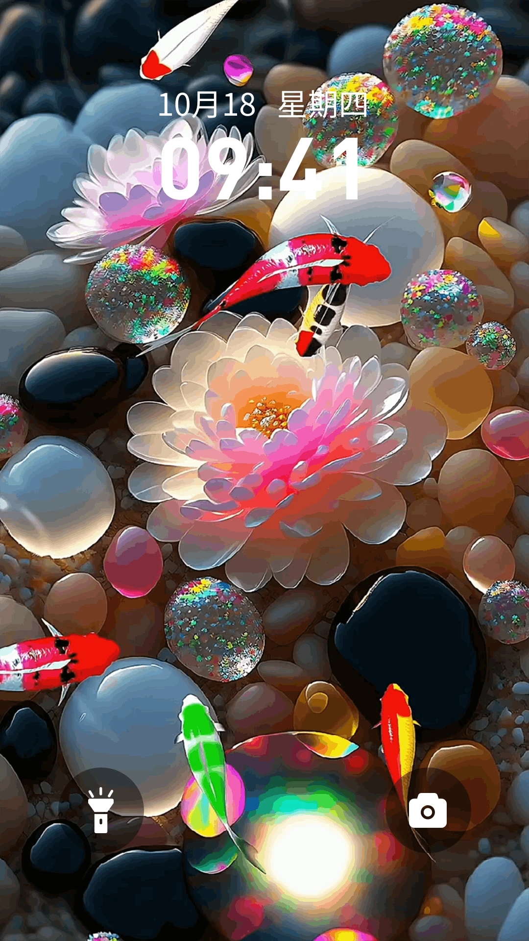 桌面魚缸壁紙官方版