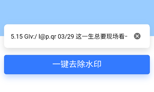 安然滴去水印app官方版