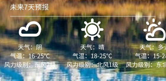 水月天氣app