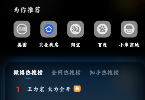 小米搜索Pad版