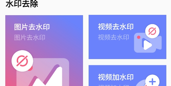 去水印照片視頻工具