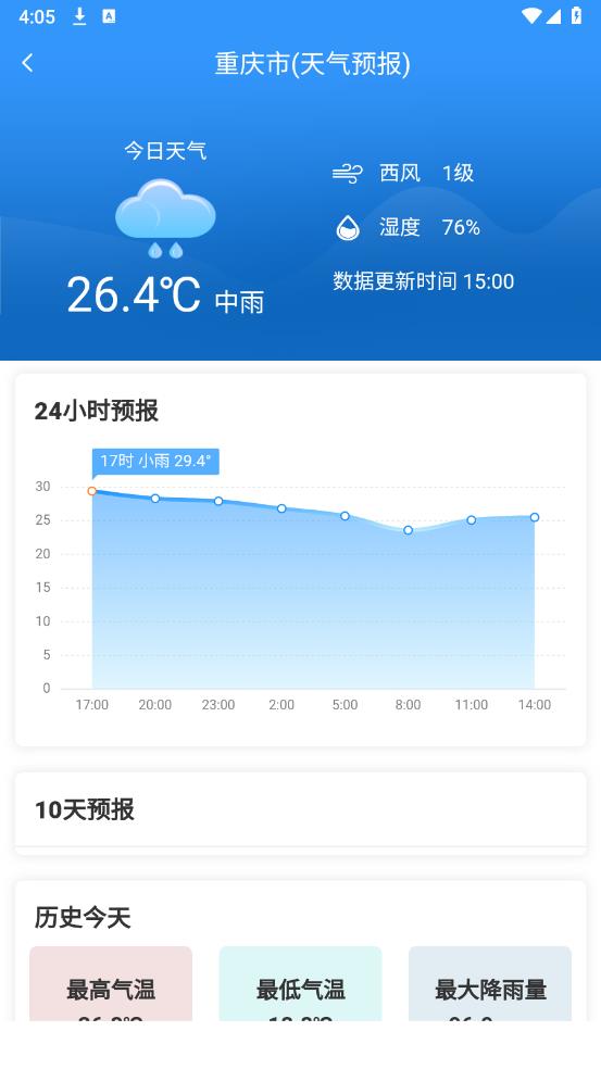 重慶天氣APP新版本