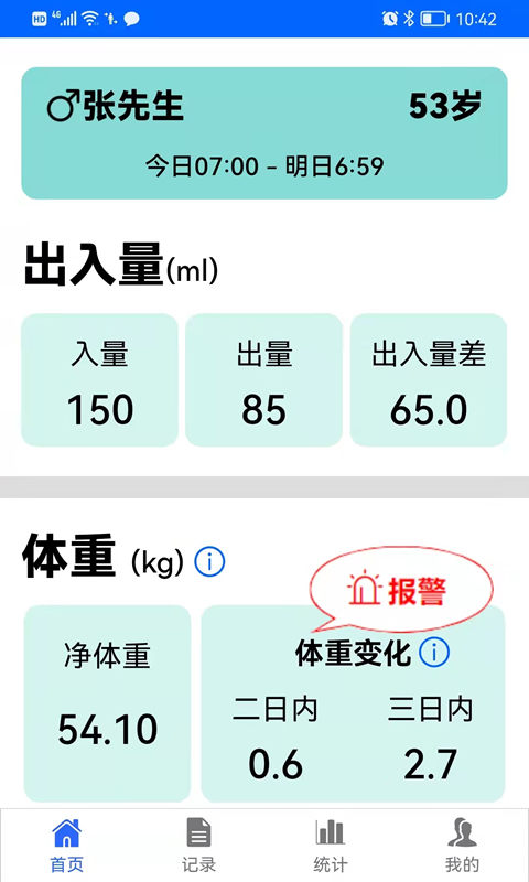 出入量統(tǒng)計(jì)助手最新版本