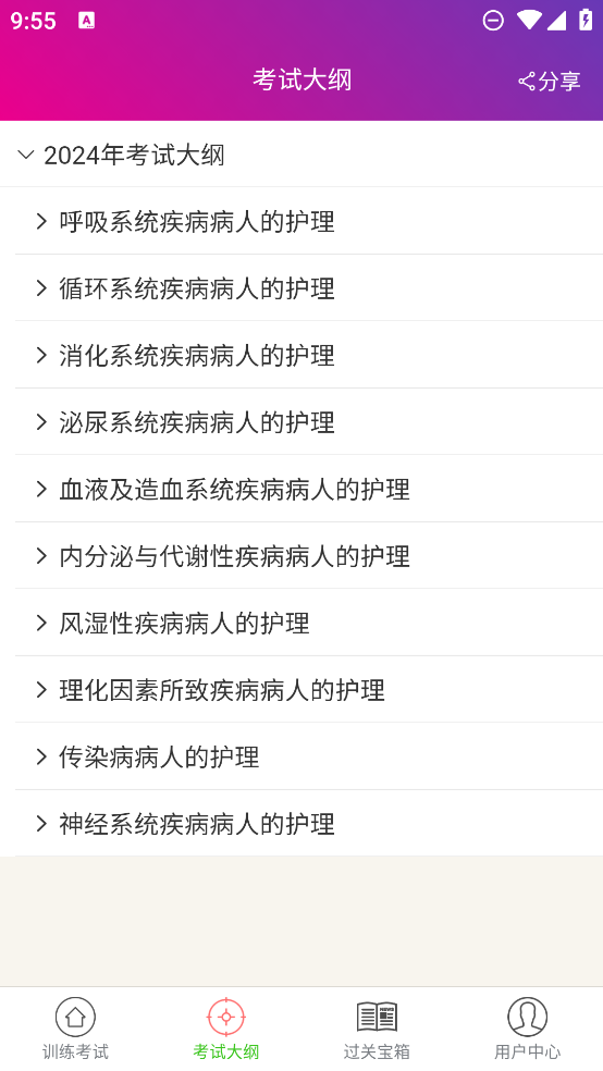 內(nèi)科護理題庫最新版
