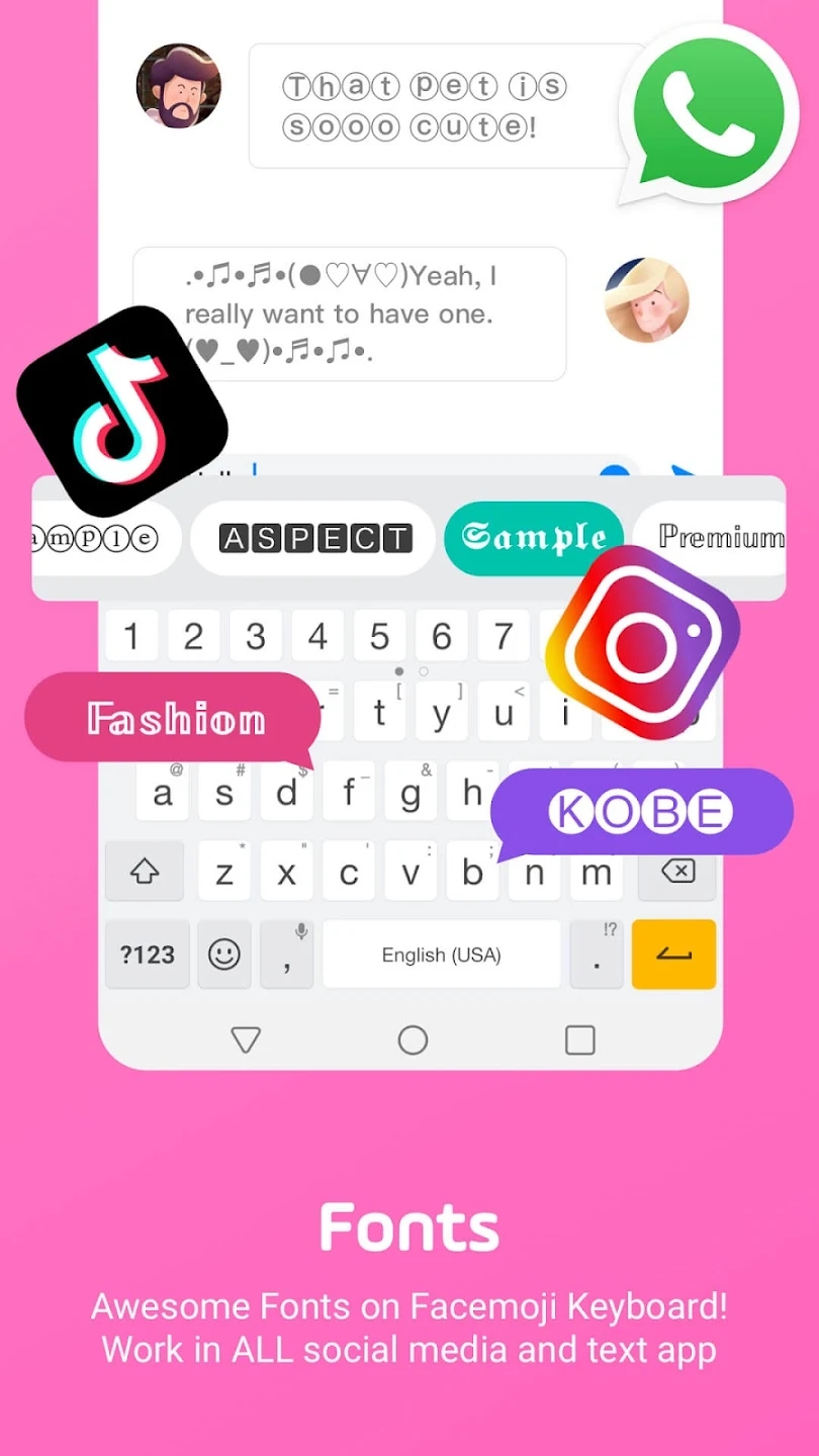 Facemoji Pro輸入法