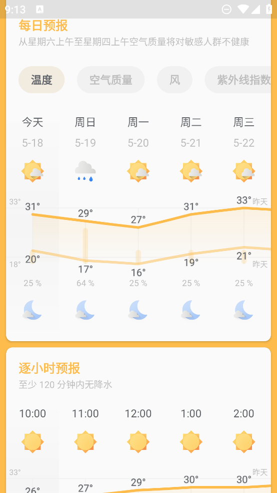 安心天氣助手