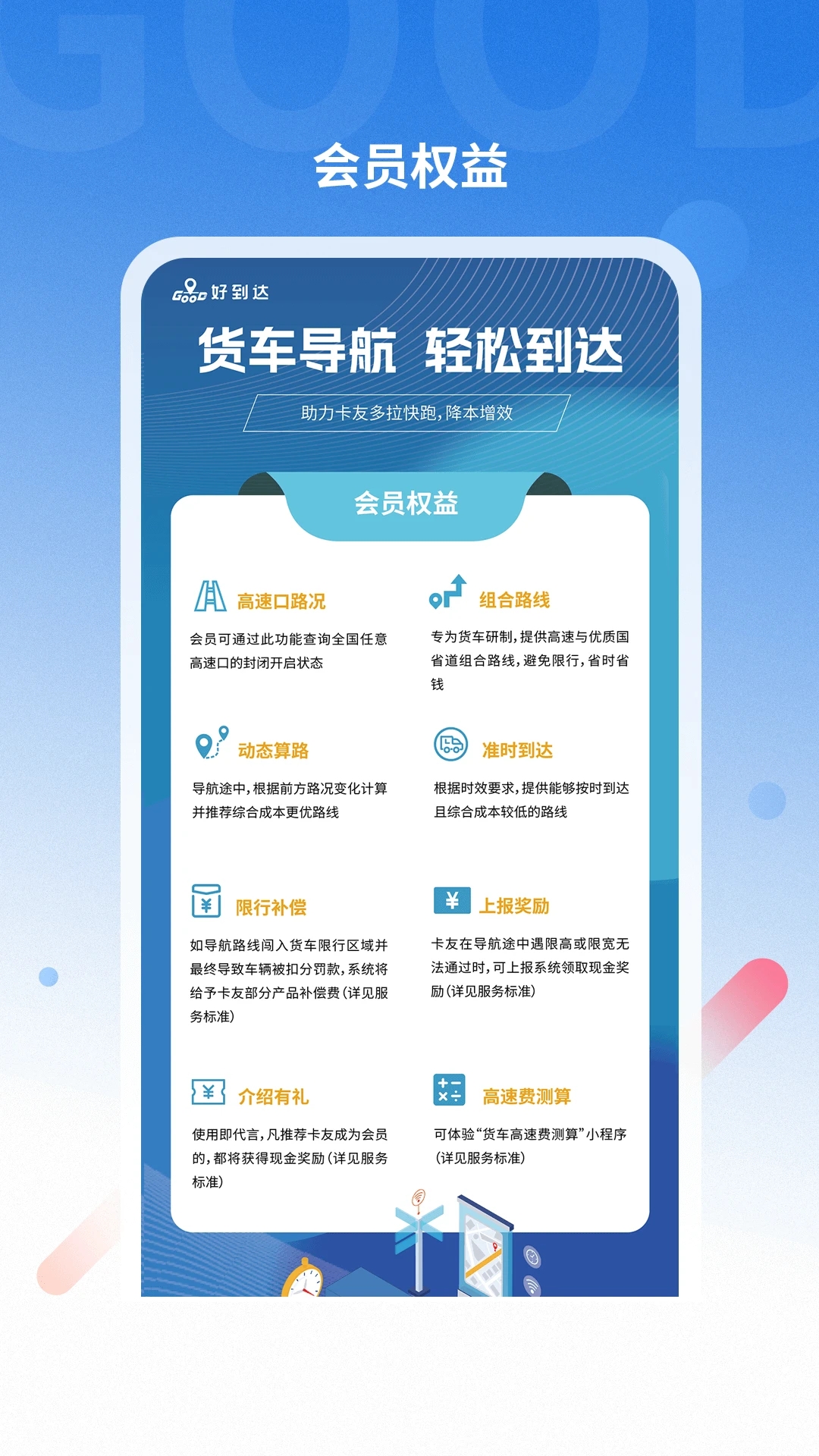 好到達(dá)貨車導(dǎo)航官方版